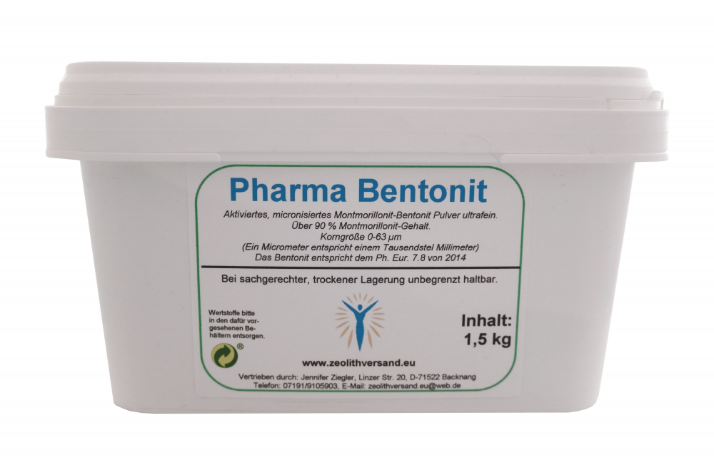 Bild 1 von Bentonitpulver Pharmaqualität 1,5 kg