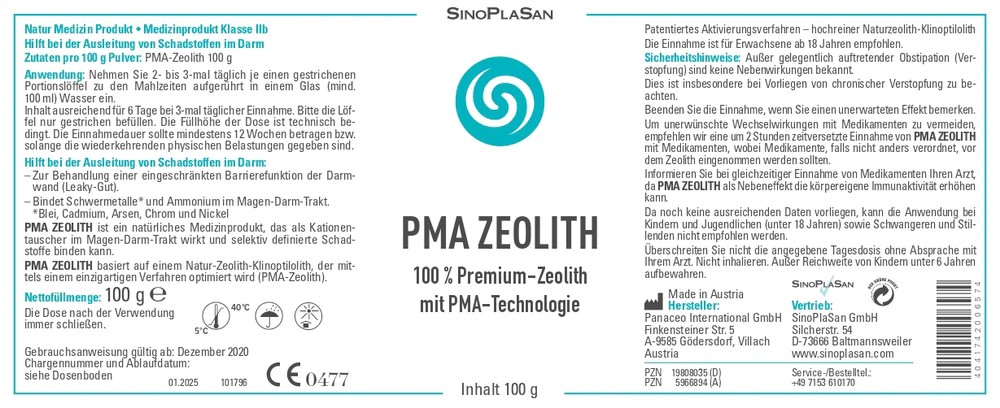 Bild 1 von PMA Zeolith Pulver - Medizinprodukt