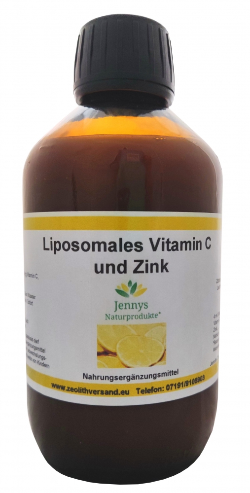 Bild 1 von Liposomales Vitamin C & Zink - 250 ml - ohne Gentechnik