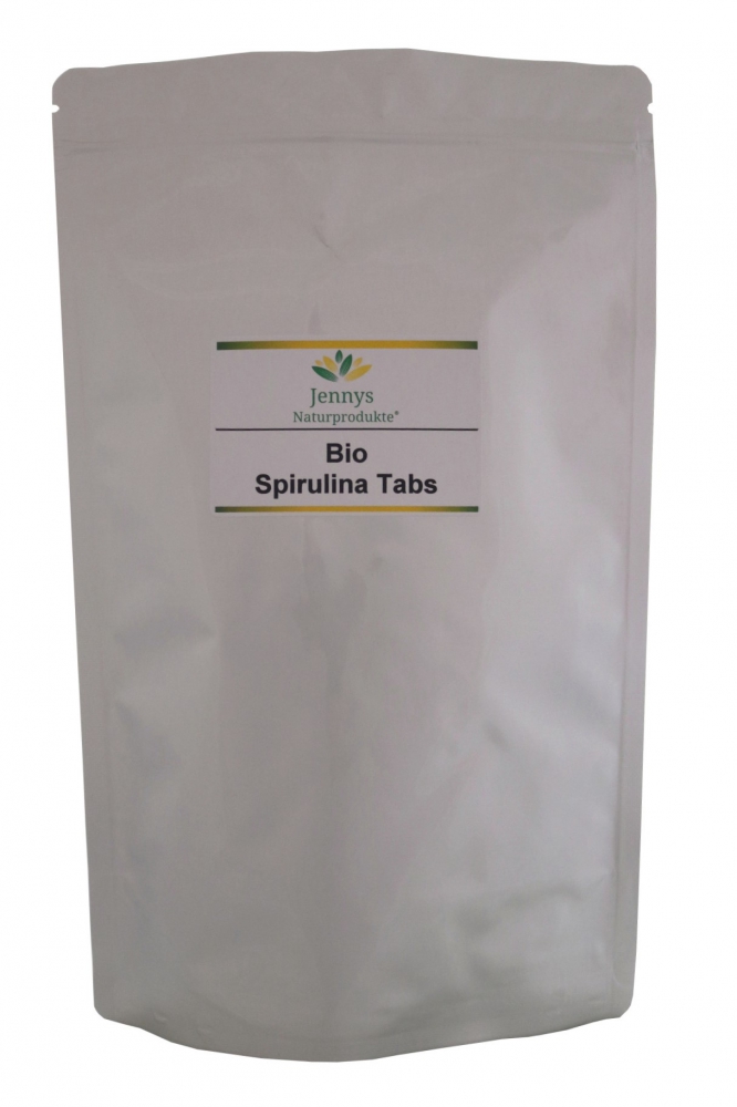 Bild 1 von Bio Spirulina Tabs 500 g - sehr hohe Qualität