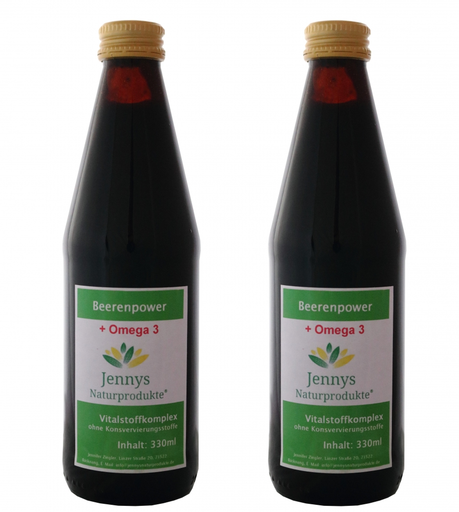 Bild 1 von Beerenpower die volle Kraft der Beeren - Monatspackung 2 x 330 ml